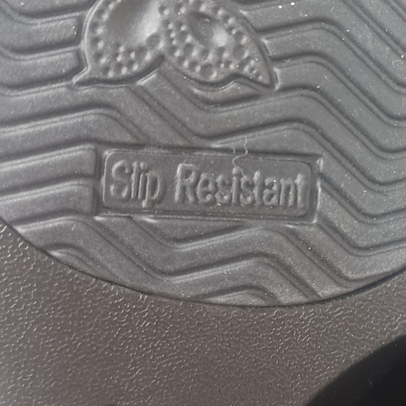 Alegria by PG Lite Slip Resistant Leather Black Lace Up Clog Heel Size 37 or 7 - Picture 12 of 14